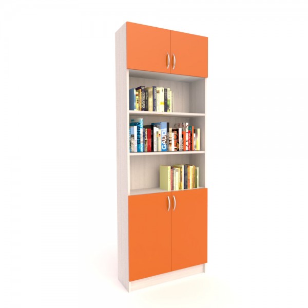 Estante de Madera con Puertas